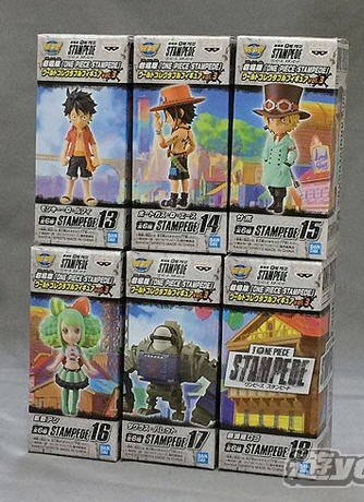 (มี1 รอเมลฉบับที่ 2 ยืนยันก่อนโอน ) One Piece Stampede WCF Vol. 3 **ได้ครบ6 แบบ**