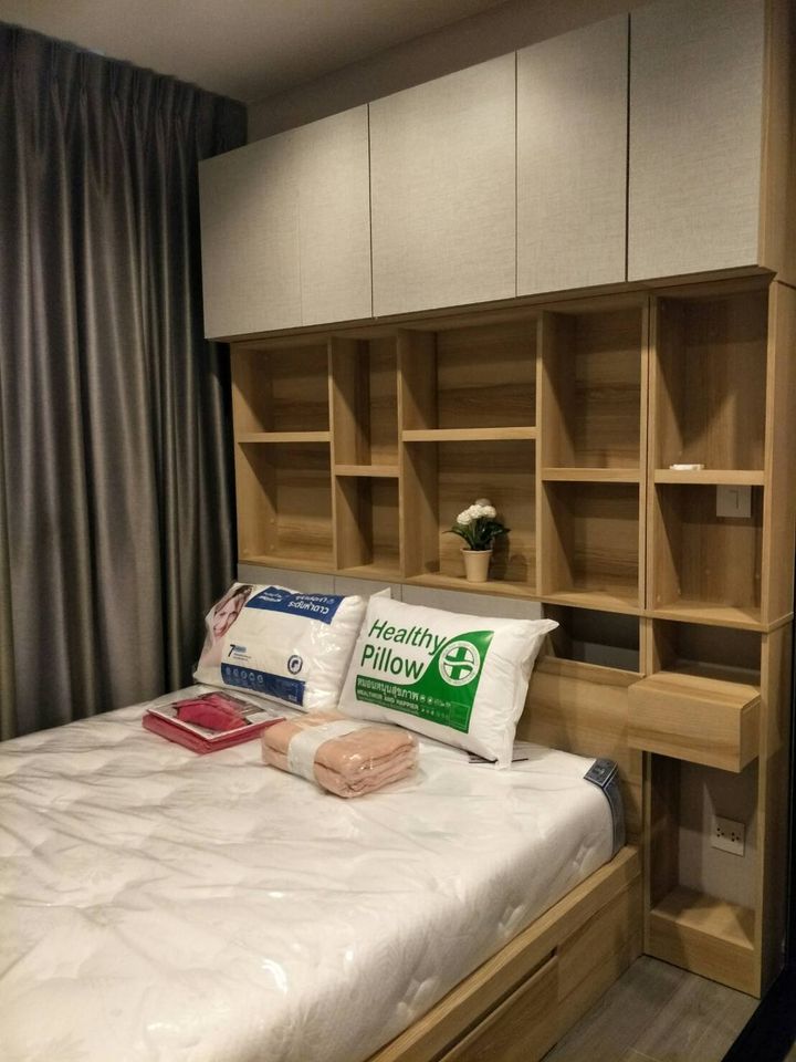 ปล่อยเช่าคอนโด The Politan Rive (เดอะ โพลิแทน รีฟ) - ห้องแต่งบิ้วอินสวย 1ห้องนอน 1ห้องน้ำ 1ห้องนั่งเล่น - ใกล้ MRT พระนั่งเกล้า