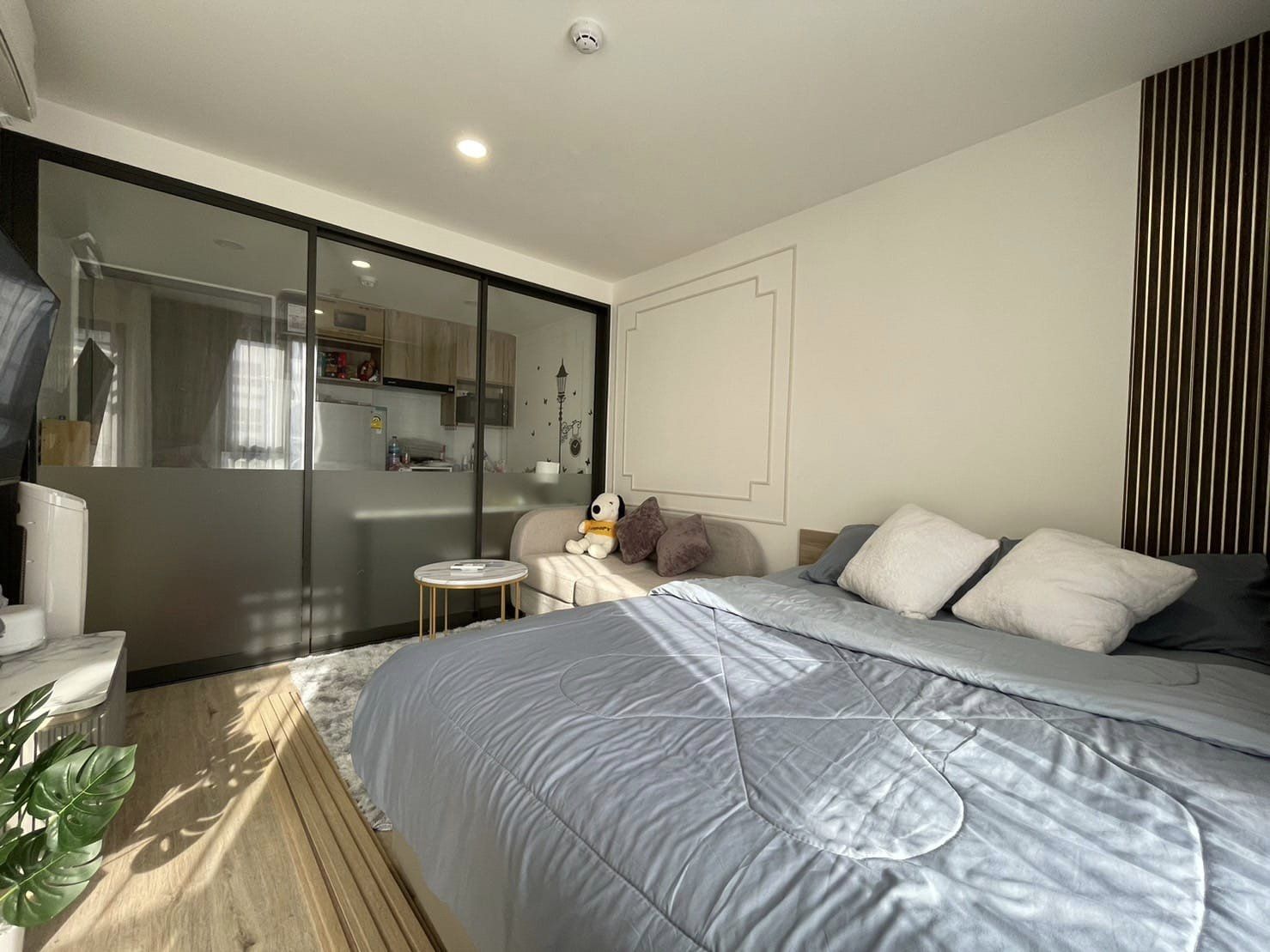 ให้เช่าคอนโด ONEDER Kaset (วันเดอร์ เกษตร) ตกแตงสวยมีเครื่องซักผ้าพร้อมอยู่