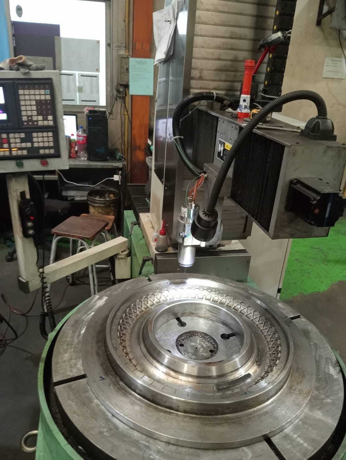 ซ่อม SPINDLE รอบจัด 40,000 rpm.
