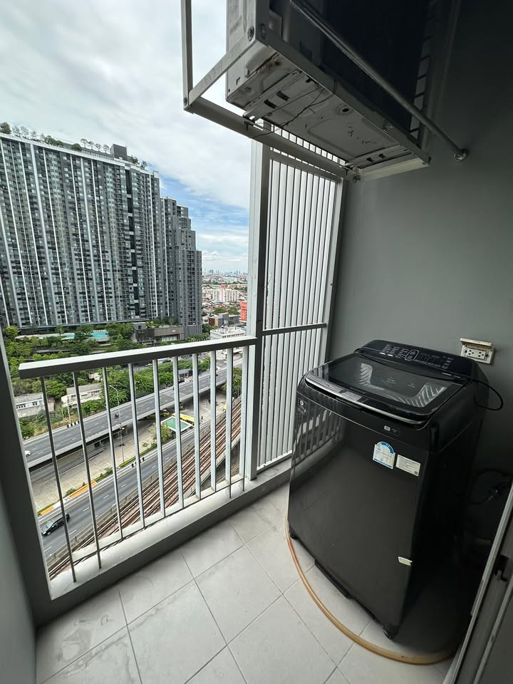 ให้เช่าห้องแบบ 1ห้องนอน 1ห้องน้ำ 1ครัวแยก โซนพื้นที่ BTS ตลาดพลู เดอะมอลล์ คอนโด Aspire Sathorn - Thapra (แอสปาย สาทร - ท่าพระ) ขนาดห้อง 30 ตรม. ชั้น 18