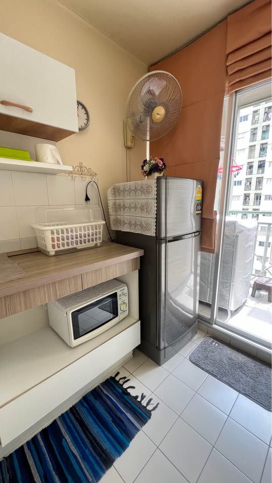 ให้เช่า Lumpini Condo Town Ramintra - Nawamin (ลุมพินี คอนโดทาวน์ รามอินทรา – นวมินทร์) 2 นอน 2น้ำ ขนาด 52 ตรม ตึก A ชั้น 15 ราคา 12,000 รถไฟฟ้าสีชมคู้บอน รามอินทรา กม9