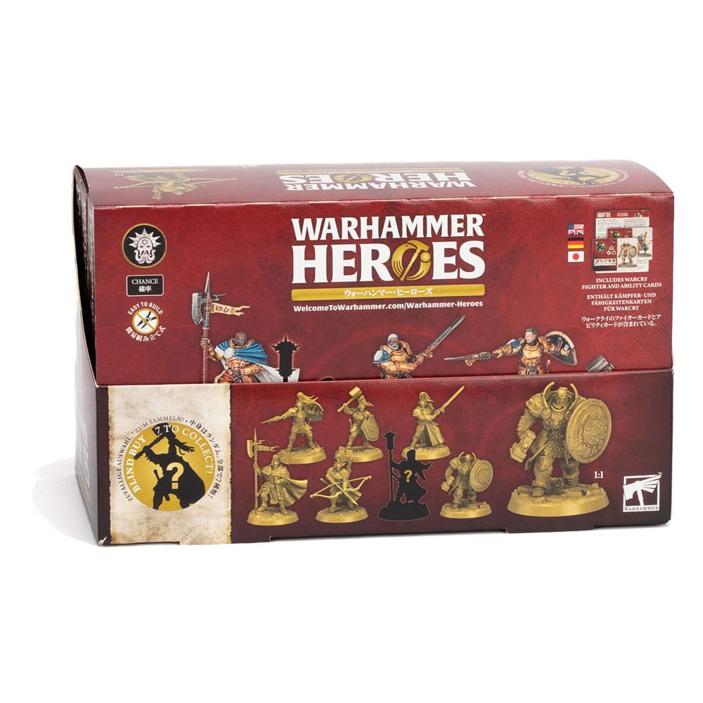 Warhammer 602810180028 กล่องสุ่ม warhammer heroes (set8)