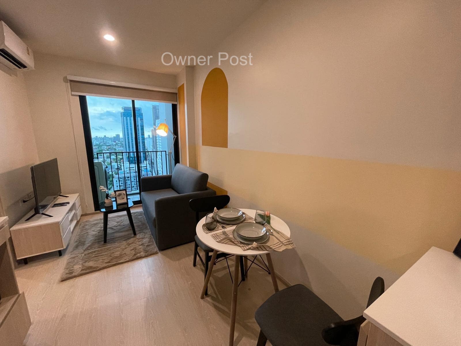 ปล่อยเช่าคอนโด นิว โนเบิล รัชดา-ลาดพร้าว ปล่อยเช่าคอนโด NUE Noble Ratchada-Lat Phrao - 1ห้องนอน 1ห้องน้ำ 1ห้องนั่งเล่น - ใกล้ MRT ลาดพร้าว - ขนาดห้อง 26 ตรม. ชั้น 21