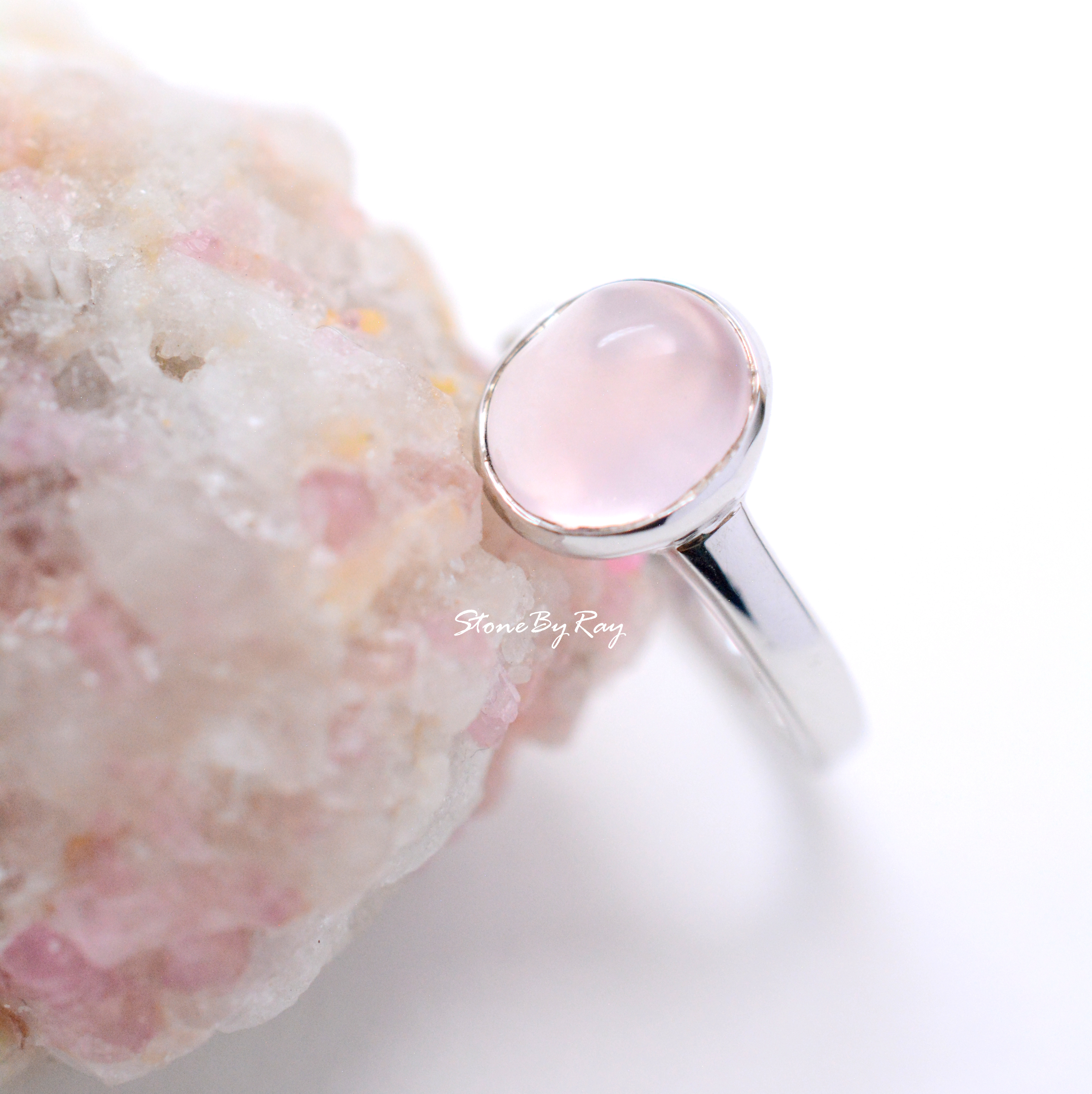 แหวนโรสควอตซ์ Rose Quartz