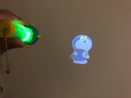 4904790877919 gasha Doraemon ไฟฉาย ส่องไฟได้เป็นรูปตัวละคร ได้ครบ 6แบบ