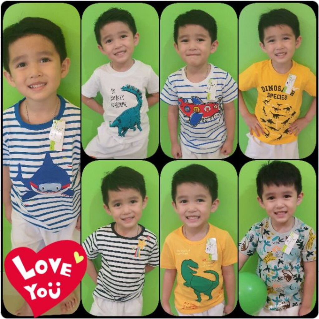 เสื้อเด็ก เสื้อยืดเด็กชาย ผ้านุ่ม ส่งจากไทย ลายใหม่!! B1/3