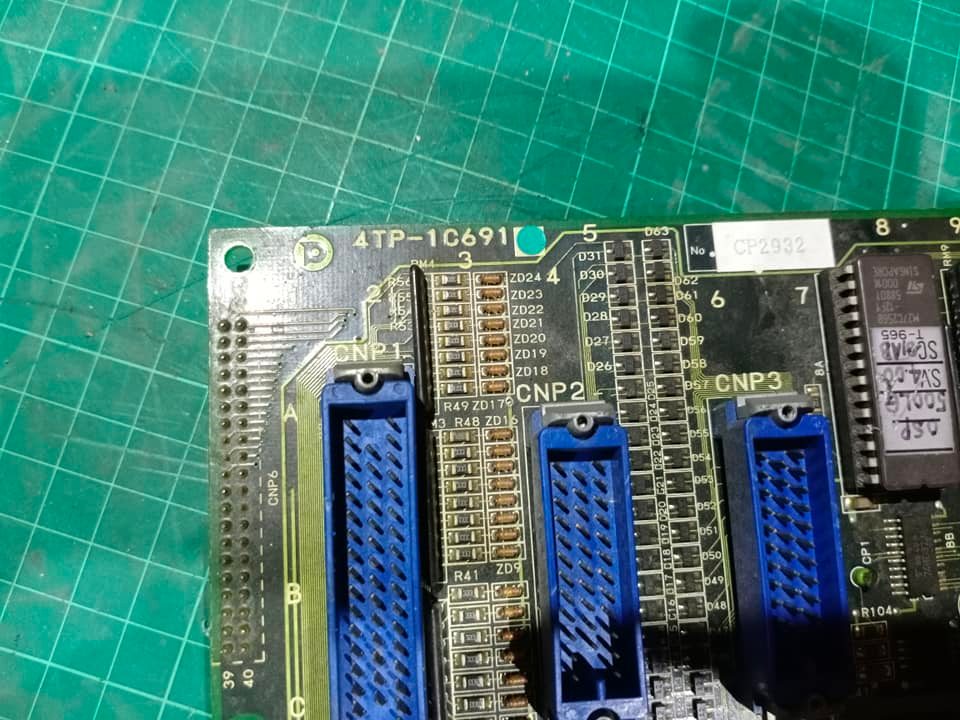 OKUMA 4TP-1C691 OPERATION PANEL CNC OKUMA