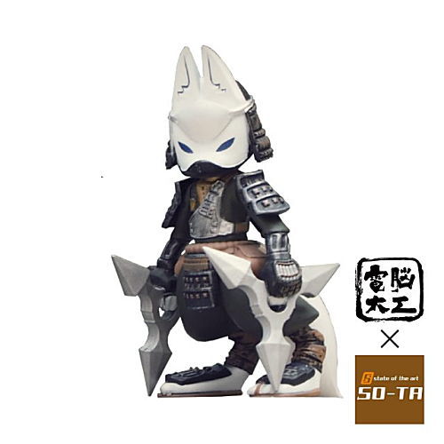 (มี1 รอเมลฉบับที่ 2 ยืนยันก่อนโอน ) 829943 gasha fox ninja นินจาจิ้งจอก-ขาว ตาฟ้า