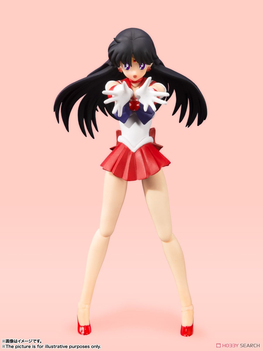 เหลือ 1 ชิ้น Bandai 4573102657923 SH Figuarts Sailor Mars -Animation Color Edition