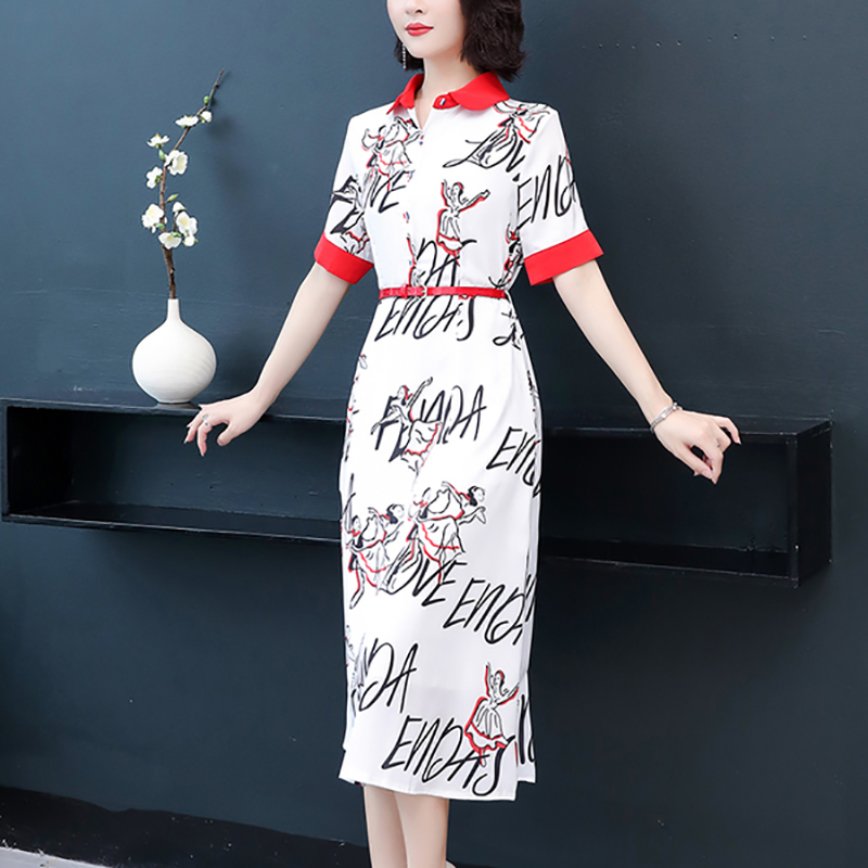 kudapy ชุดเดรสสั้นสีขาว ลายสวยสดุดตา เนื้อผ้านิ่มใส่แล้วดูดีเอามากๆ