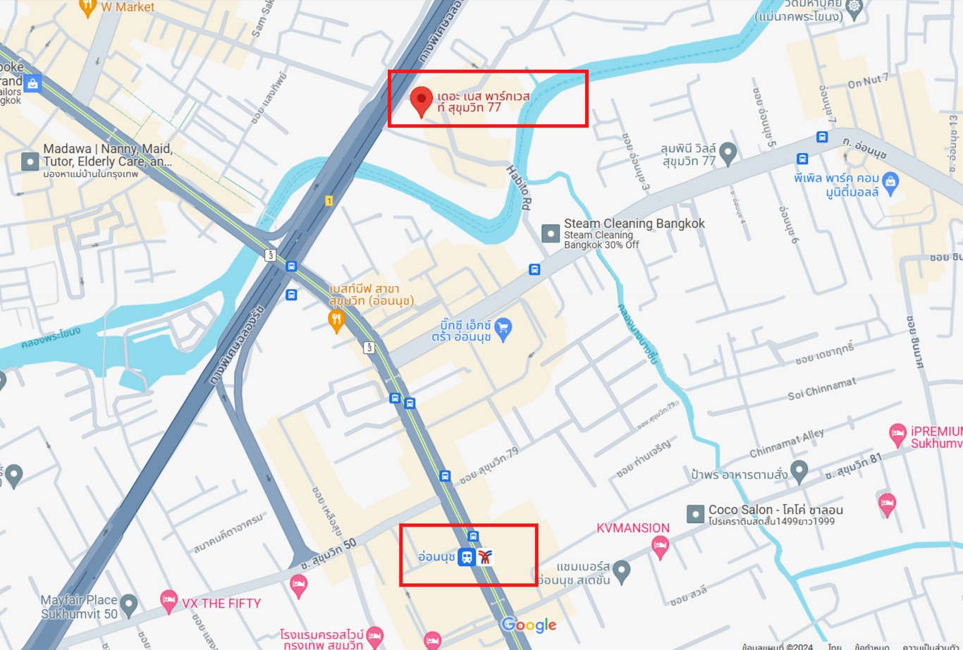 ให้เช่าห้องแบบ 2ห้องนอน 2ห้องน้ำ โซนพื้นที่ BTS อ่อนนุช คอนโด The Base Park West Sukhumvit 77 (เดอะ เบส พาร์ค เวสต์ สุขุมวิท 77) High Rise ขนาดห้อง 53 ตรม. ให้เช่า 24,000 ต่อเดือน สัญญาขั้นต่ำ 1 ปี