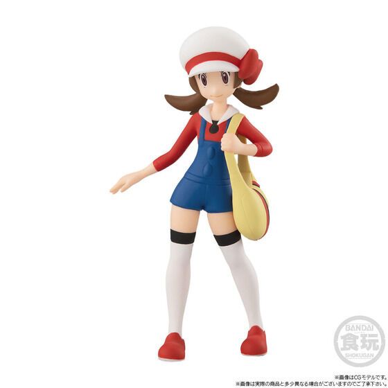 bandai candty toy 4570117913549 POKEMON SCALE WORLD Johto REGION Lyra & Bayleef & Natu & Smoochum Figures Set Reissue