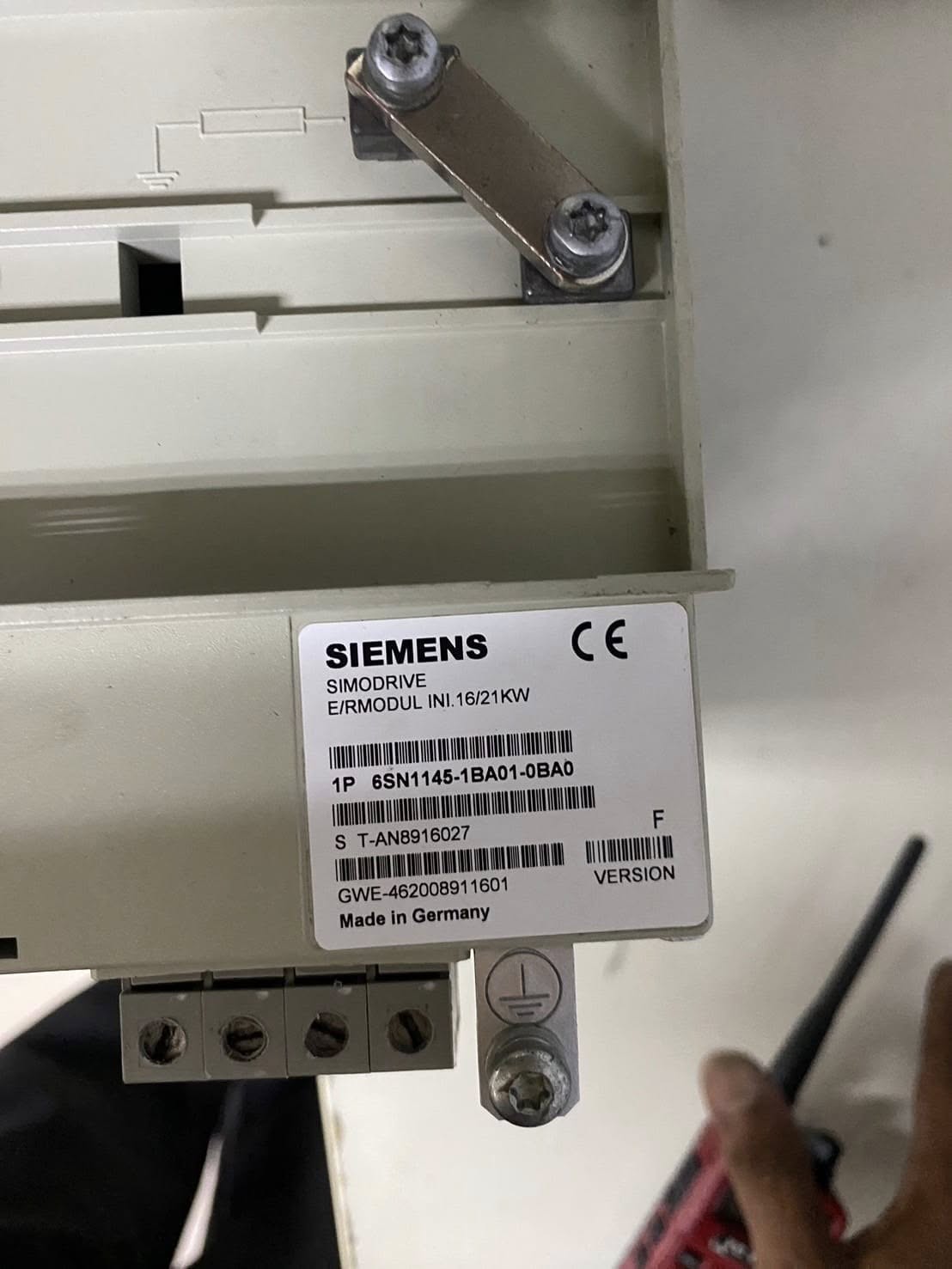 งานซ่อม ซีเมนต์เพาเวอร์ซัพพลาย และติดตั้ง Siemens Power Supply