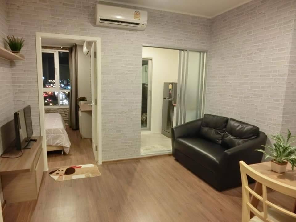 คอนโด U Delight@Talat Phlu Station (ยู ดีไลท์ แอท ตลาดพลู สเตชั่น) High Rise โซนพื้นที่ BTS ตลาดพลู ให้เช่าห้องแบบ 1ห้องนอน 1ห้องน้ำ 1ครัวปิด ขนาดห้อง 30 ตรม. ชั้น 7 ตึก A