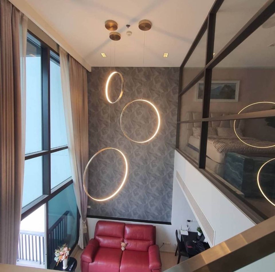 ปล่อยเช่าคอนโด Rhythm Sukhumvit 44/1 (ริทึ่ม สุขุมวิท 44/1) - Duplex 2 ชั้น 1ห้องนอน 1ห้องน้ำ 1ห้องนั่งเล่น 1ห้องครัว - ใกล้ BTS พระโขนง - ขนาดห้อง 60 ตรม. ชั้น 22