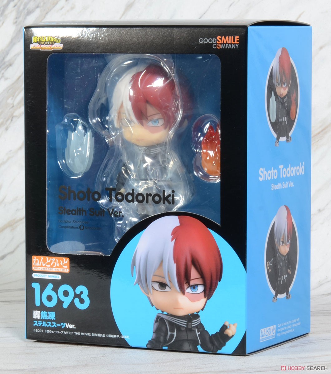 4580590126114 Nendoroid Shoto Todoroki: Stealth Suit Ver