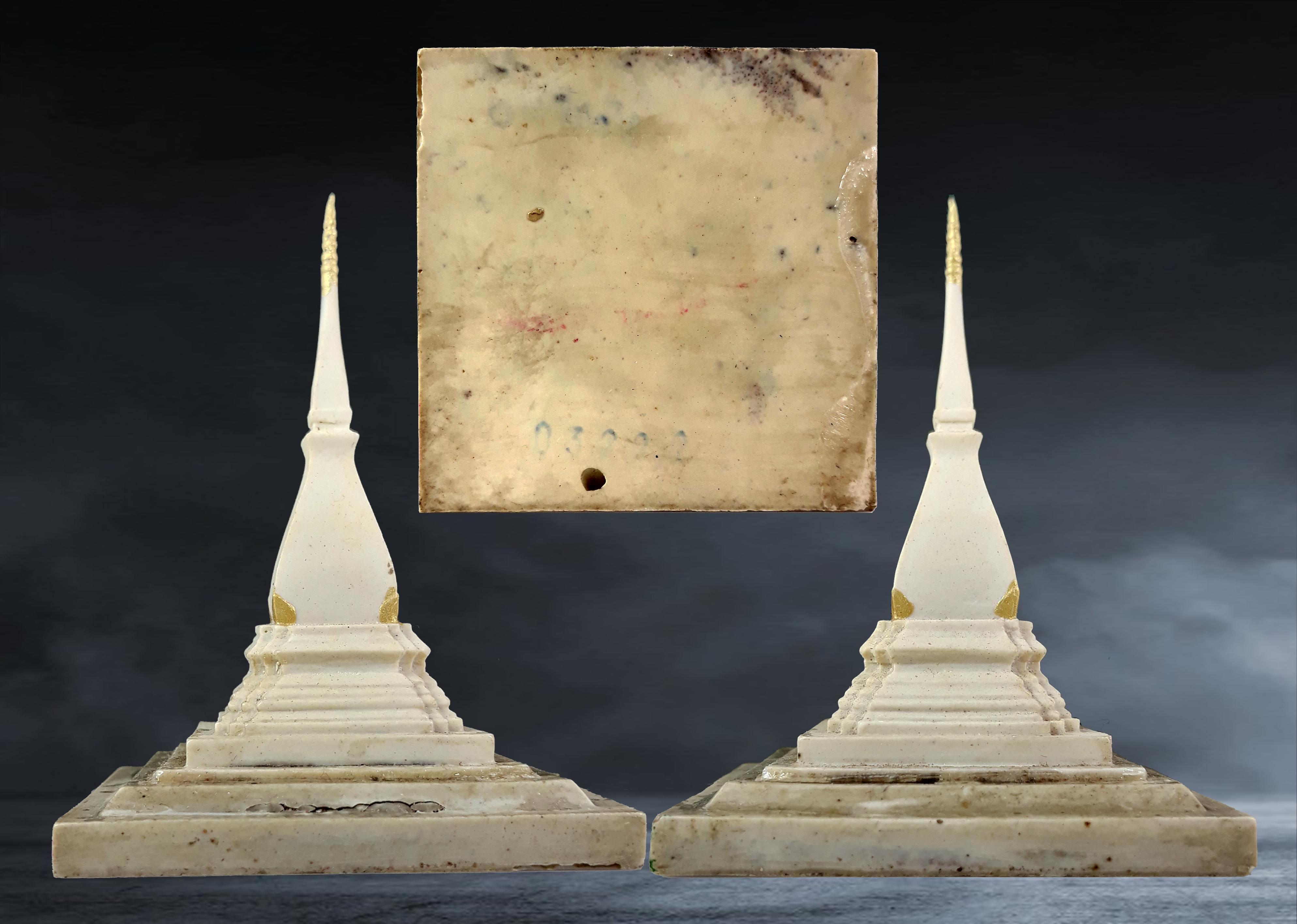 พระบูชา พระธาตุศรีสองรัก จ.เลย เนื้อเรซิ่น หมายเลข ๐๓๒๒๒ หน้าตัก ๒.๕ นิ้ว