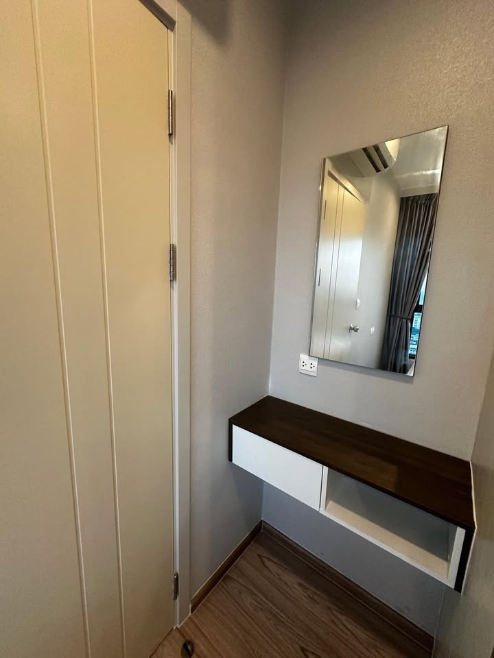 ให้เช่าคอนโด The Tree Hua mark Interchange (เดอะ ทรี หัวหมาก อินเตอร์เชนจ์) - โซนพื้นที่ MRT แยกลำสาลี ราม เดอะมอลล์ - ห้องแบบ 1ห้องนอน 1ห้องน้ำ - ขนาดห้อง 26 ตรม. ชั้น 25 ตึก D