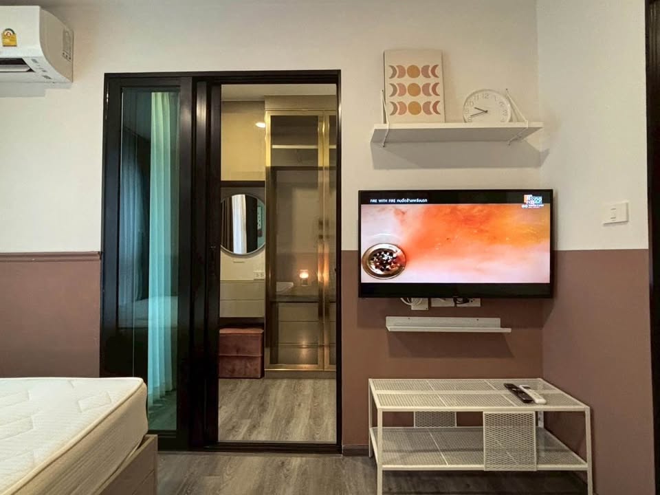 ให้เช่า The Origin Onnut (ดิ ออริจิ้น อ่อนนุช) 1นอน1น้ำ ขนาด 22 ตรม ตึก B ชั้น 2 ราคา 9,500