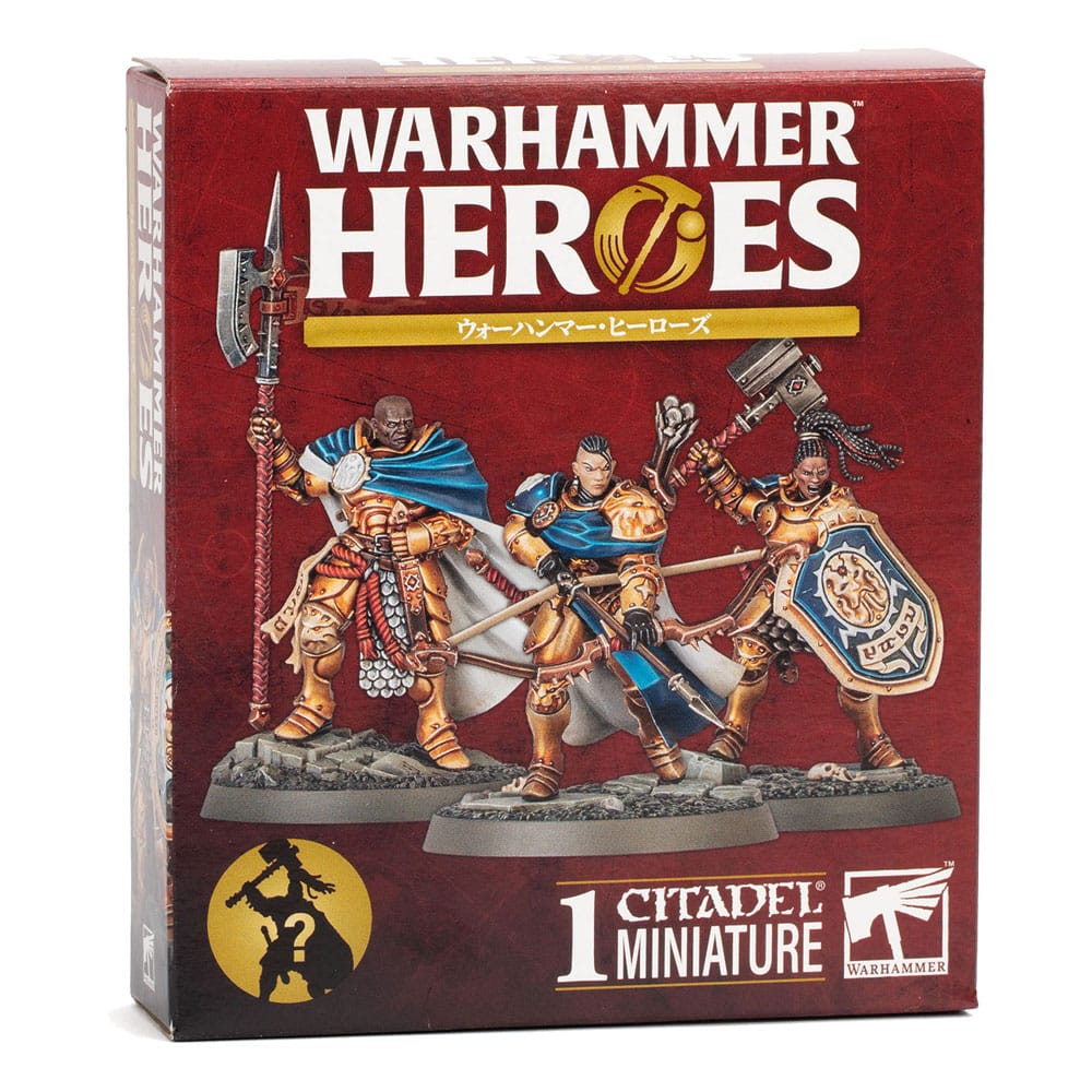 Warhammer 602810180028 กล่องสุ่ม warhammer heroes (set8)