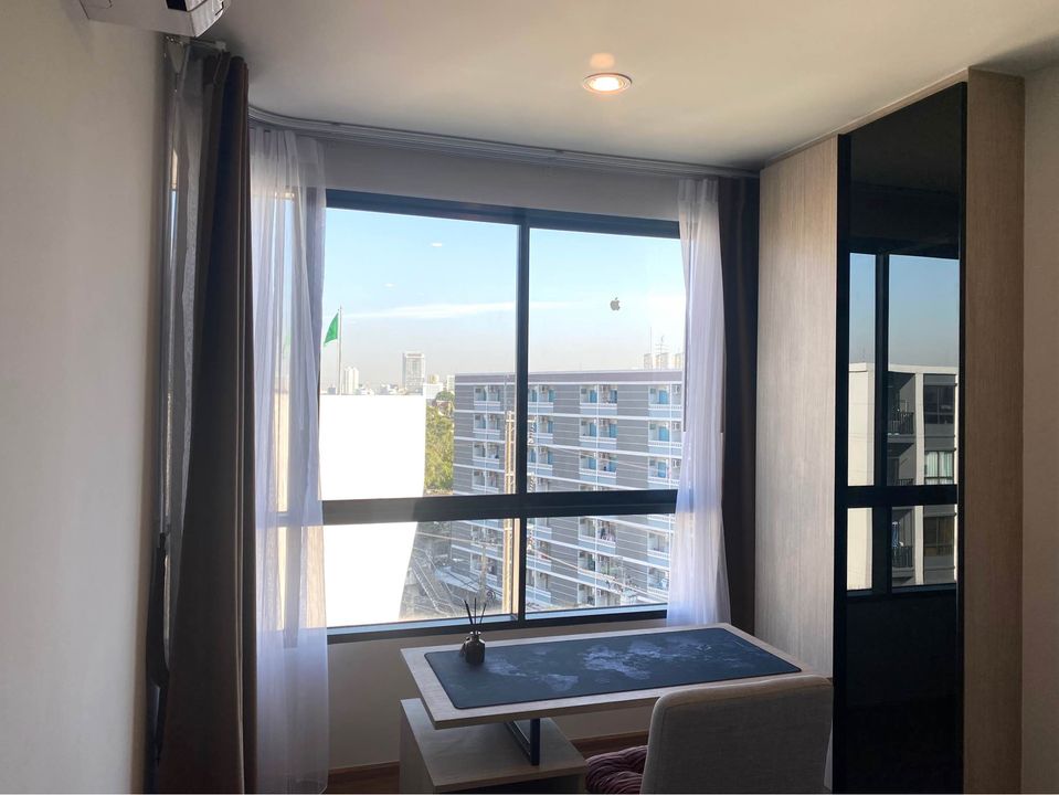 ปล่อยเช่าคอนโด Niche Mono Itsaraphap (นิช โมโน อิสรภาพ) - คอนโดใหม่ห้องใหม่ 1ห้องนอน 1ห้องครัว 1ห้องน้ำ 1ห้องนั่งเล่น - ใกล้ MRT อิสรภาพ เพียง5สถานีสู่สามย่าน จุฬา - ขนาดห้อง 32.5 ตรม. ชั้น 8 ตึก A