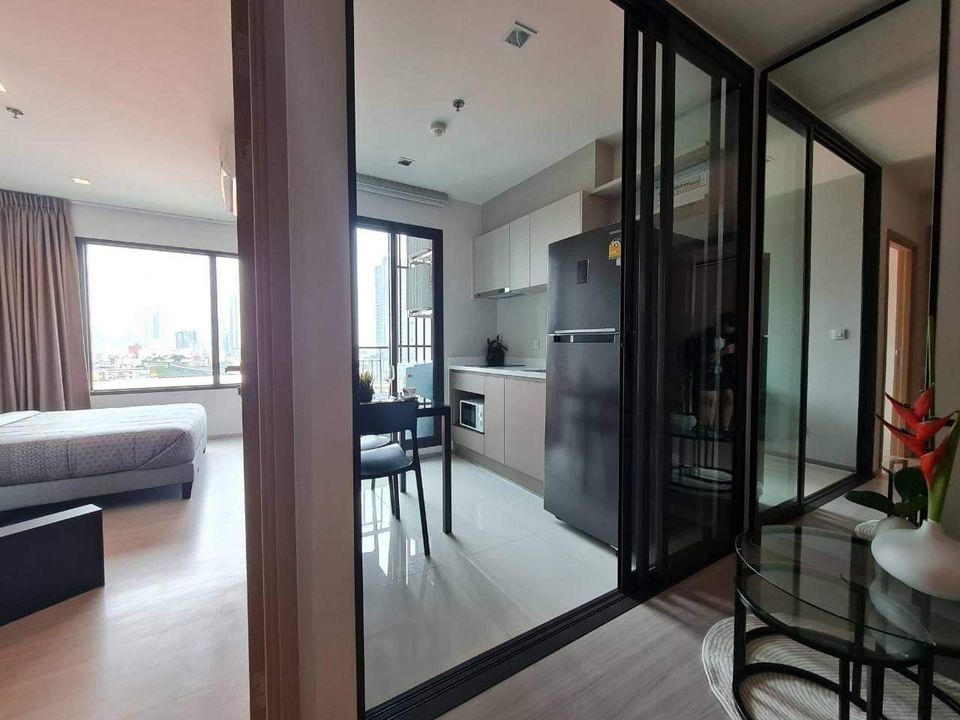 ปล่อยเช่าคอนโด Life Sathorn Sierra (ไลฟ์ สาทร เซียร์รา) - 1ห้องนอน 1ห้องครัว 1ห้องน้ำ 1ห้องนั่งเล่น - ใกล้ BTSตลาดพลู/เดอะมอลล์ท่าพระ - ขนาดห้อง 33 ตรม. ชั้น 11