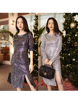 kudapy กล่องสุ่มเดรสไปงาน เดรสไปงานแต่ง แจ้งขนาดไซต์ให้แม่ค้าได้ค่ะ เลือกแบบไม่ได้นะคะ