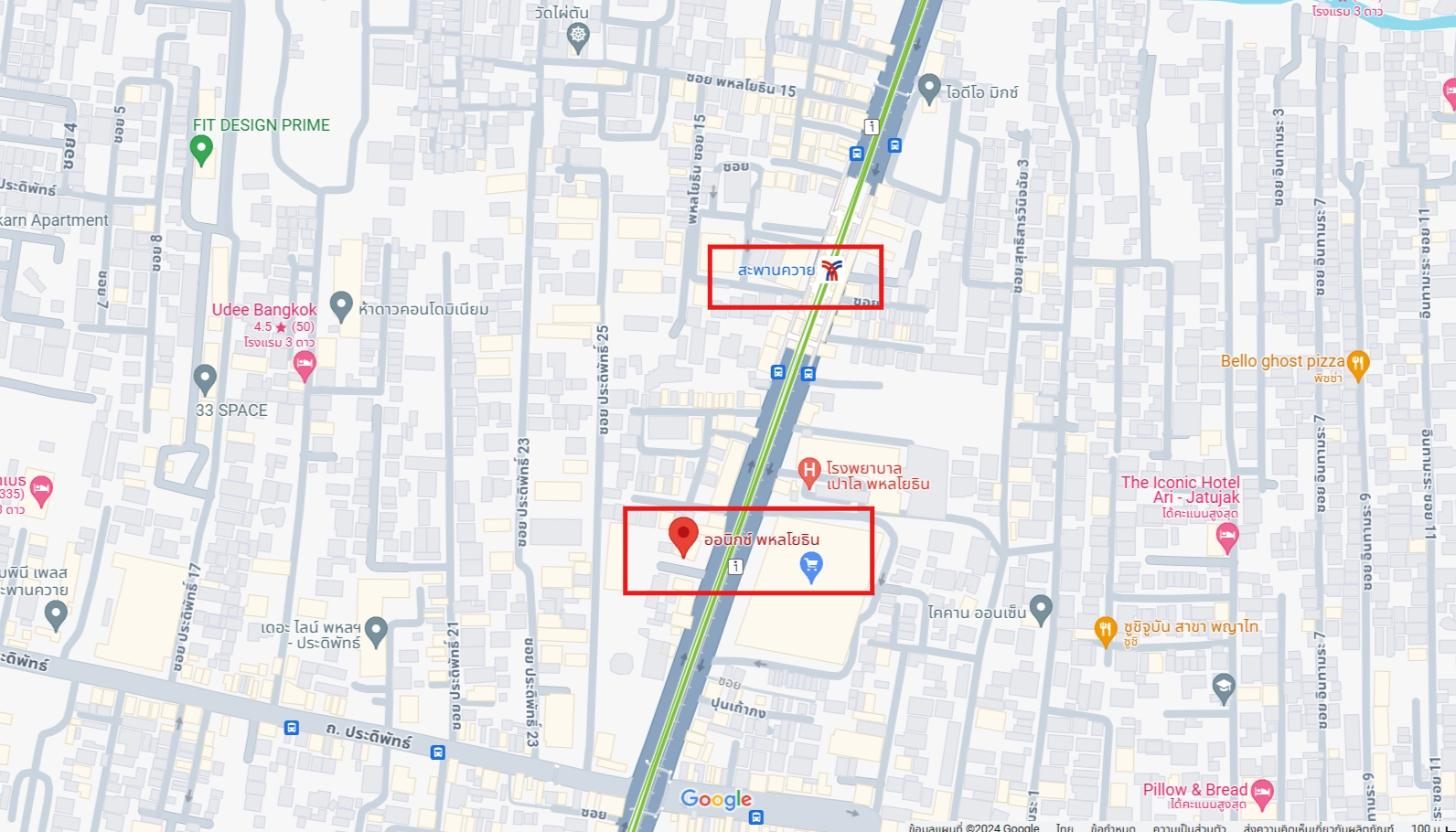 ปล่อยเช่าคอนโด Onyx Phaholyothin (ออนเน็กซ์ พหลโยธิน) - 1ห้องนอน 1ห้องน้ำ 1ห้องนั่งเล่น - ใกล้ BTS สะพานควาย - ขนาดห้อง 33 ตรม. ชั้น 11