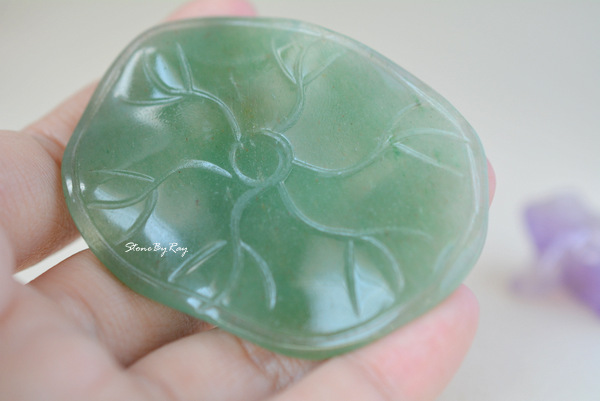 หินอเมทิสต์แกะสลักรูปกบ (Amethyst)