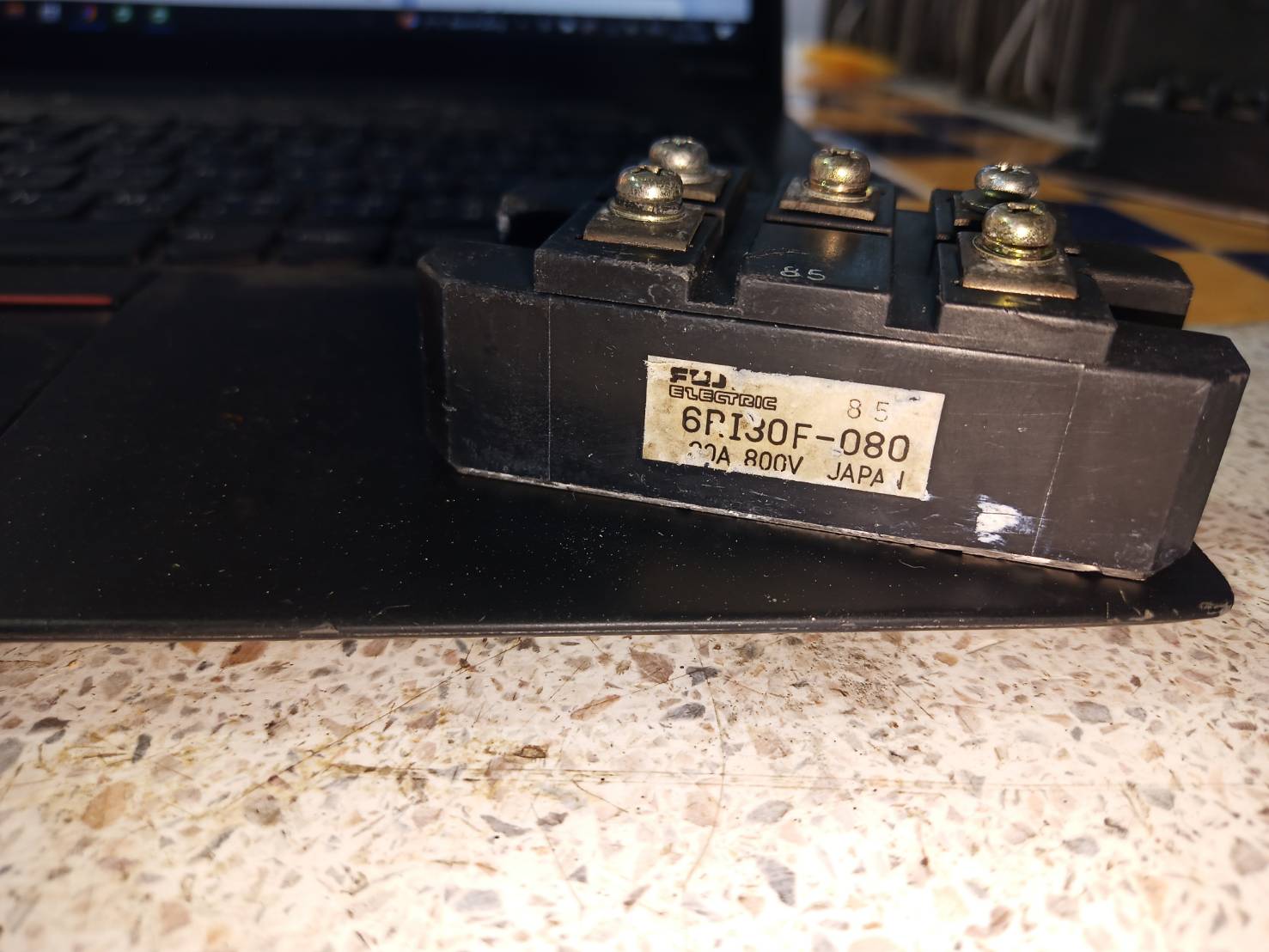 FUJI 6DI30F-080 3PH BRIDE RECTIFIER