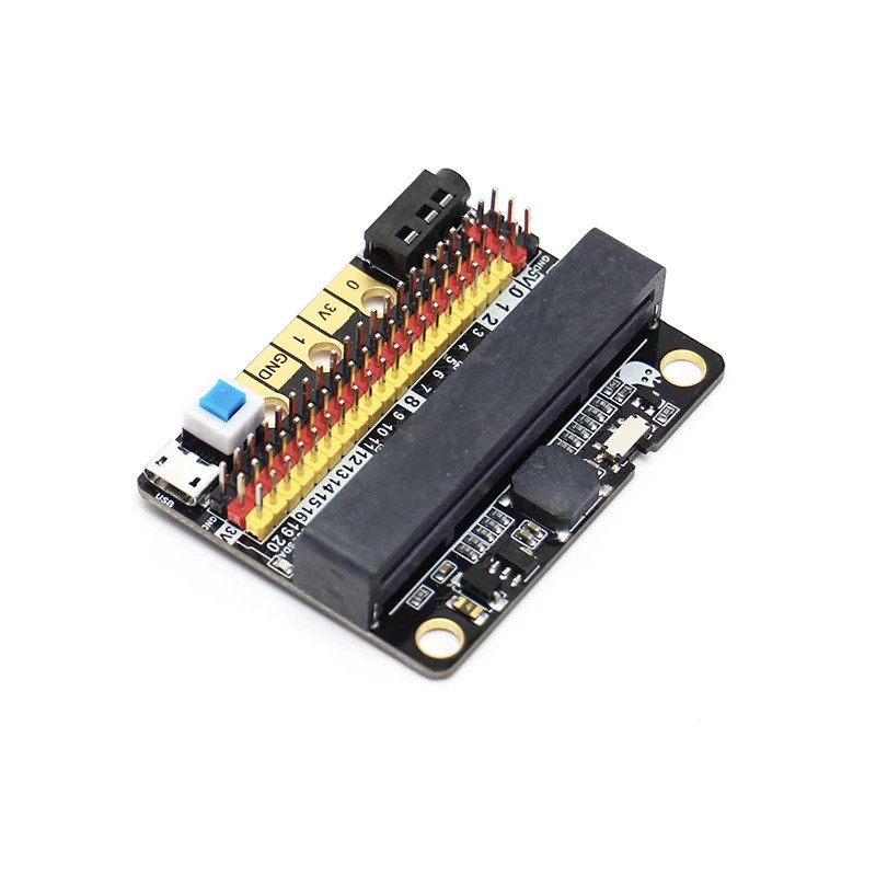 บอร์ดขยายขา Micro bit IOBIT V2.0 microbit Breakout adapterboard