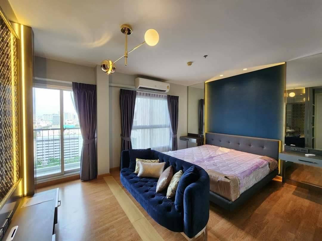 High Low Rise โซนพื้นที่ MRT หลักสอง ให้เช่าห้องแบบ 1ห้องนอน 1ห้องน้ำ คอนโด The Parkland Phetkasem (เดอะพาร์คแลนด์ เพชรเกษม) ขนาดห้อง 36 ตรม. ชั้น 15 ตึก A