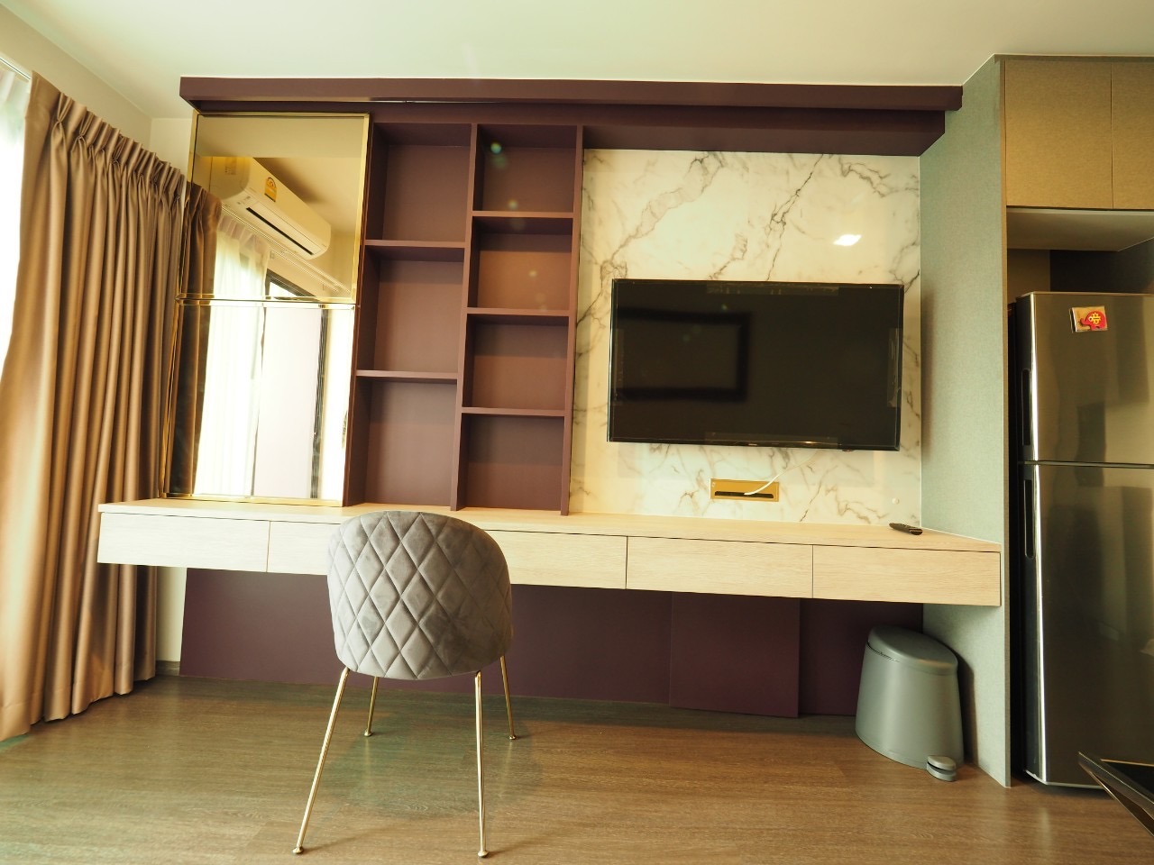 ปล่อยเช่าคอนโด IDEO Sukhumvit 93 (ไอดีโอ สุขุมวิท 93 ) - 1ห้องนอน 1ห้องน้ำ(อ่างอาบน้ำ) 1ห้องนั่งเล่น - ใกล้ BTS บางจาก - ขนาดห้อง 35 ตรม. ชั้น 14 ตึก C