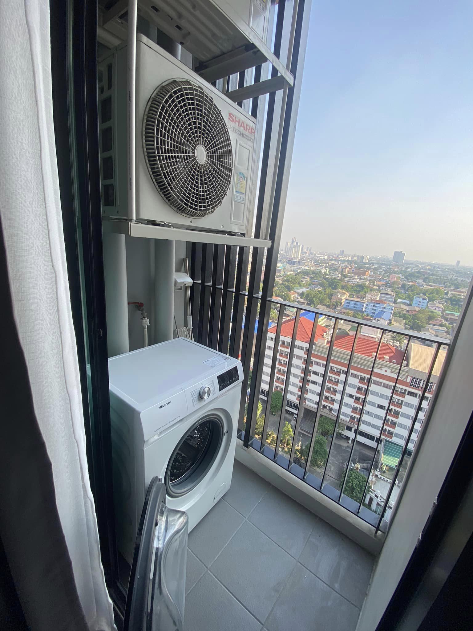 ปล่อยเช่าคอนโด Altitude Unicorn Sathorn-Tha Phra (อัลติจูด ยูนิคอร์น สาทร-ท่าพระ) - มีเครื่องซักผ้าทำเลดีใกล้ เดอะมอลล์ท่าพระ - การเดินทาง: ใกล้รถไฟฟ้า BTS ตลาดพลู