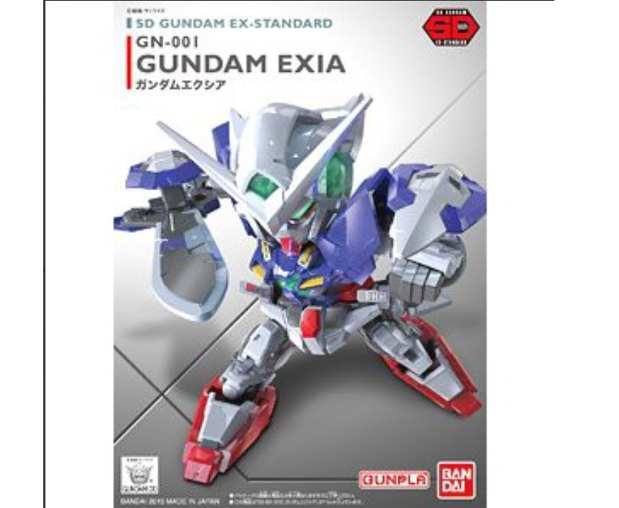 Bandai 4573102656179 sd ex-standard 003 Gundam Exia 600yen
