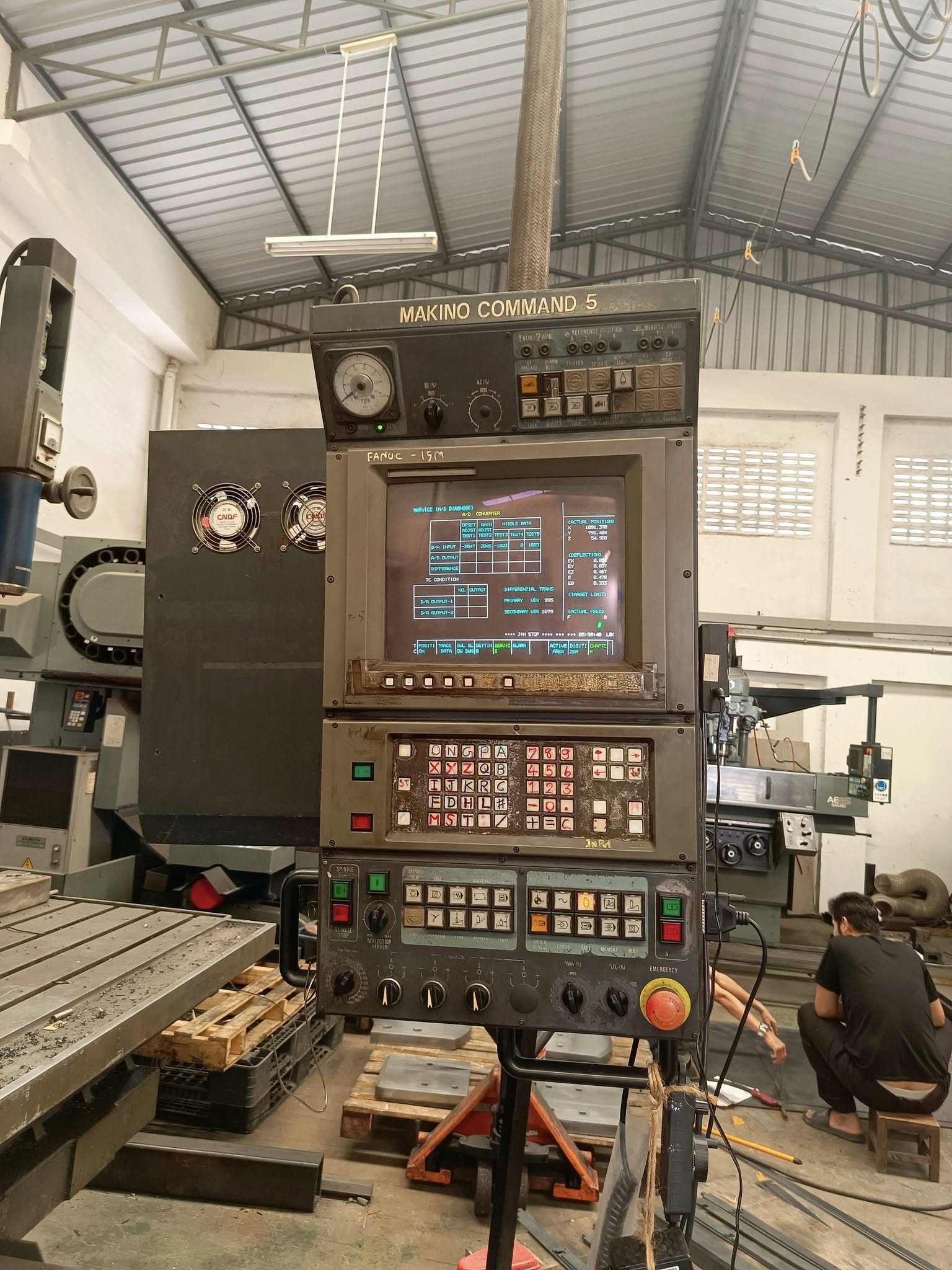 ซ่อม CNC MAKINO MODEL FD-178