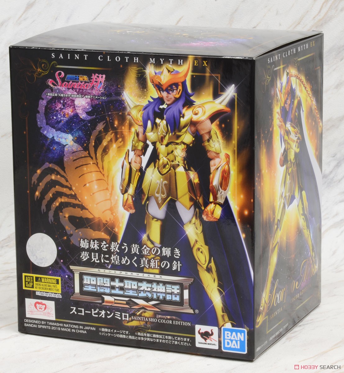 Saint Cloth Myth EX Scorpio Milo Saintia Sho Color Edition *hk lot**