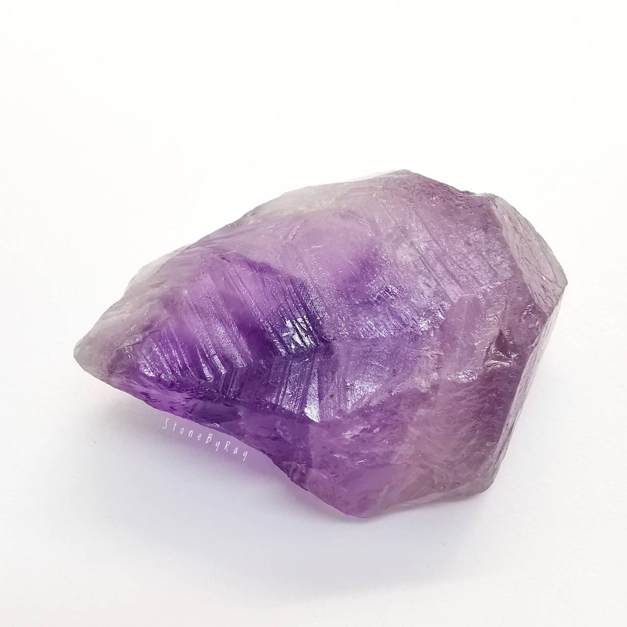 หินอเมทิสต์ผลึกธรรมชาติ Amethyst
