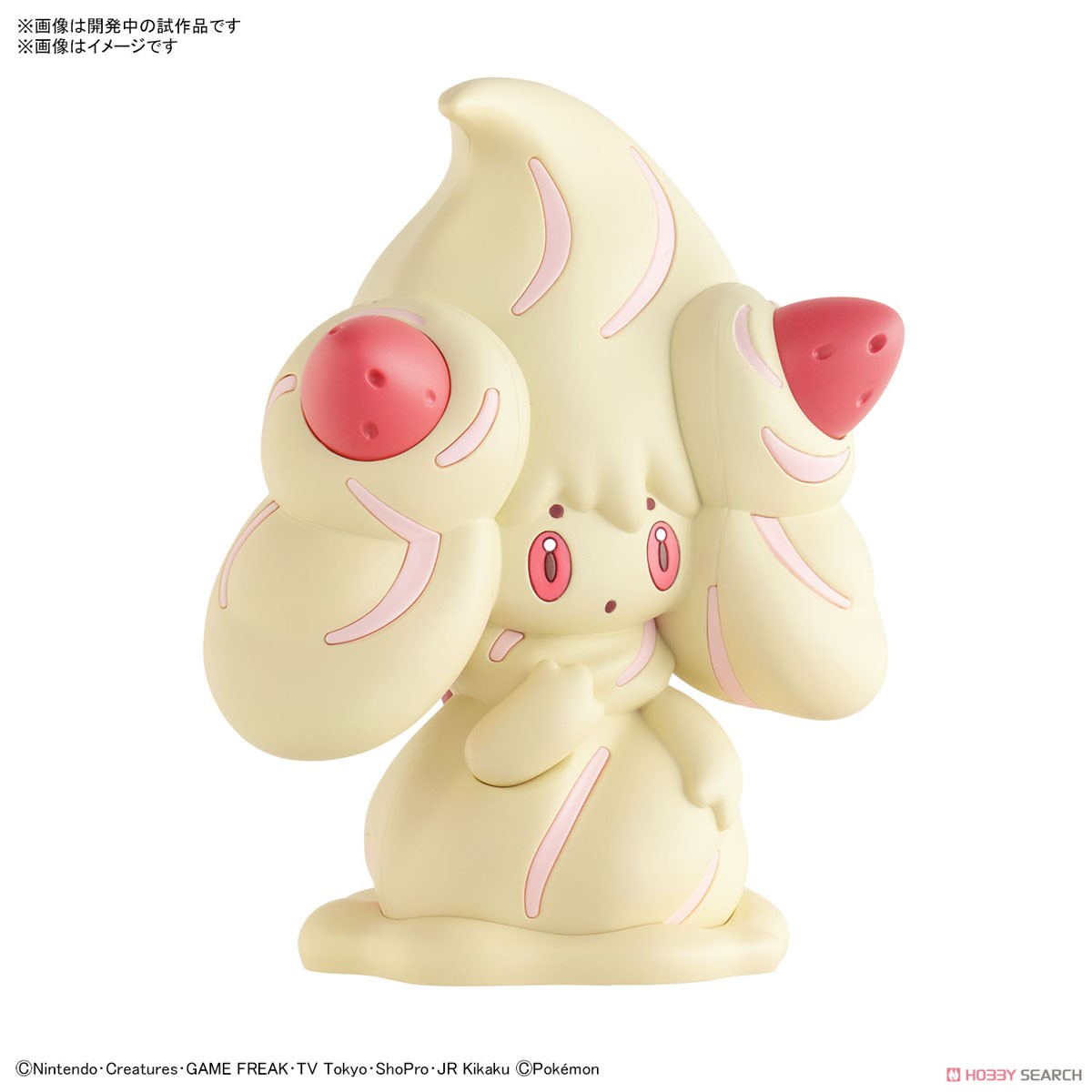 Bandai 4573102640147 POKEMON PLAMO COLLECTION QUICK 12 ALCREMIE โมเดลประกอบ