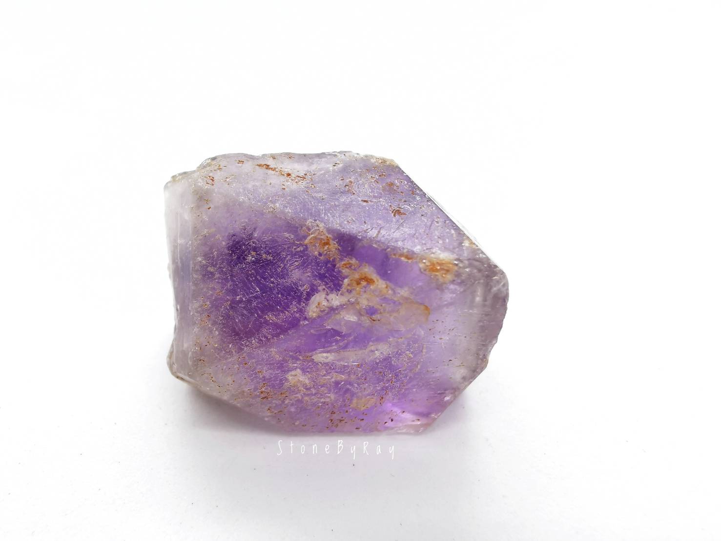 หินอเมทิสต์ผลึกธรรมชาติ Amethyst