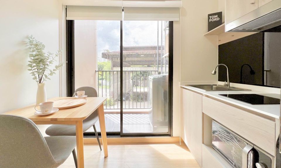 ปล่อยเช่าคอนโด The Tree Onnut Station (เดอะทรี อ่อนนุช สเตชั่น) - 1ห้องนอน 1ห้องน้ำ 1ห้องนั่งเล่น - ใกล้ BTS อ่อนนุช - ขนาดห้อง 26 ตรม. ชั้น 3