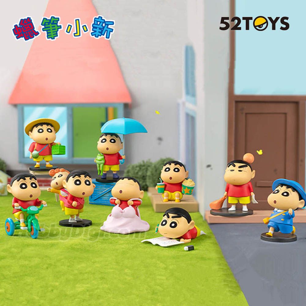6958985027458 กล่องสุ่ม-ยกกล่อง crayon shinchan daily life series3 (8+1secret)