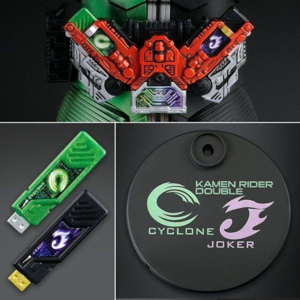 4573102614087 P-bandai MG FIGURE-RISE ARTISAN KAMEN RIDER DOUBLE CYCLONEJOKER
