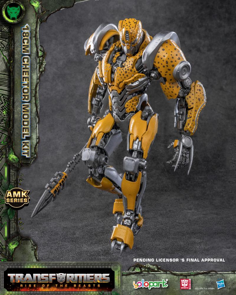 yolopart 4897131750043 Cheetor (20 cm): Transformers: Rise of the Beasts (AMK Series
