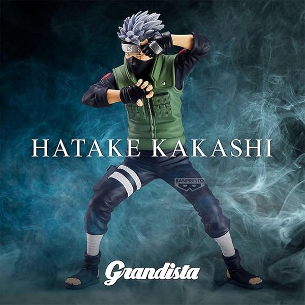 Banpresto 4983164290639 NARUTO SHIPPUDEN GRANDISTA-HATAKE KAKASHI-