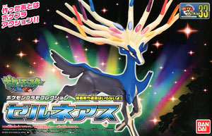 Bandai no 33 Pokemon Plastic Model Collection Select Series Xerneas (Plastic model) 4573102577528