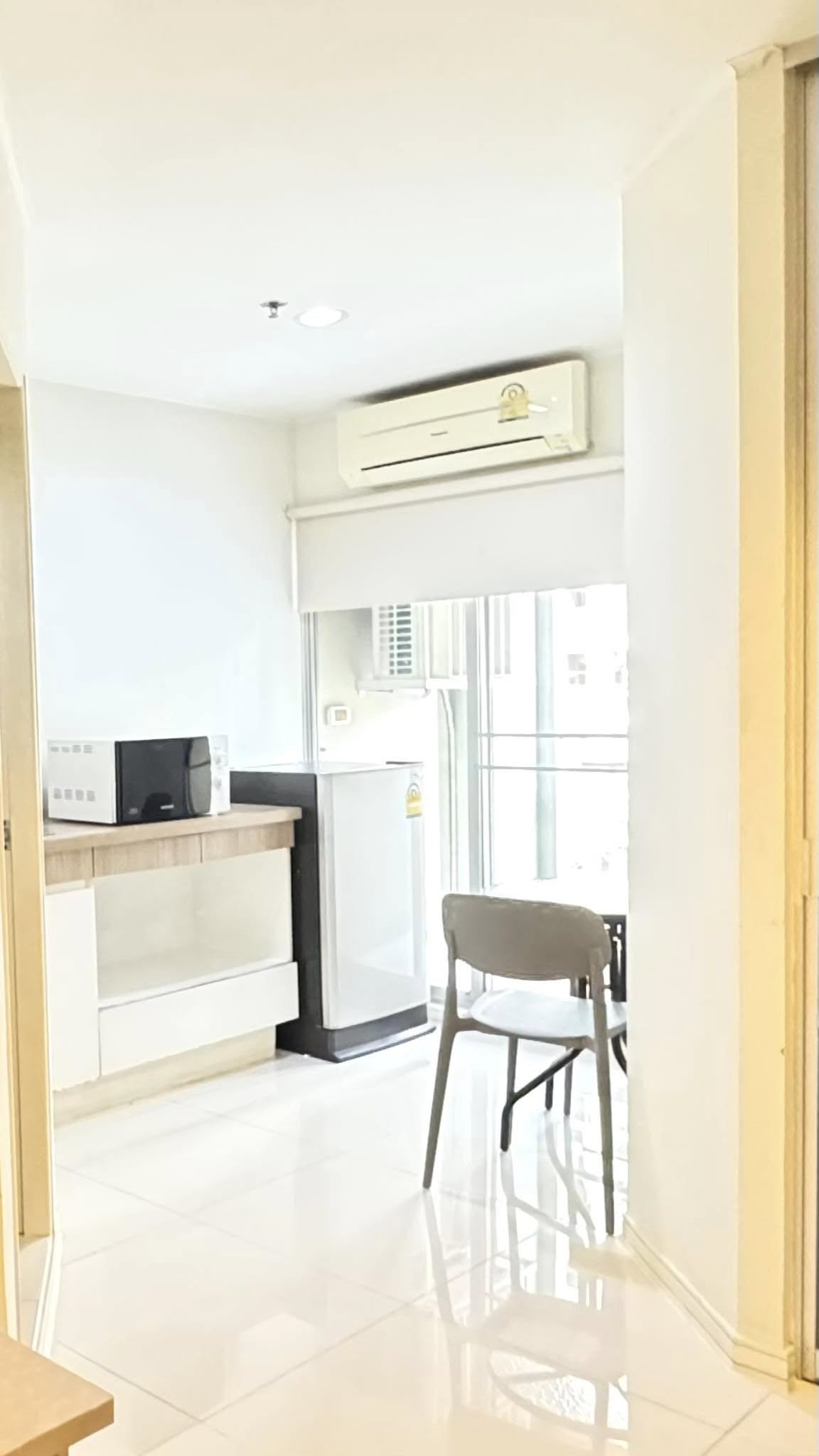 ให้เช่าห้องแบบ 1ห้องนอน 1ห้องน้ำ โซนพื้นที่ MRT คู้บอน รามอินทรา กม.9 คอนโด Lumpini Condo Town Ramintra-Navamin (ลุมพินี คอนโดทาวน์ รามอินทรา-นวมินทร์) ขนาดห้อง 25 ตรม. ชั้น 3 ตึก A