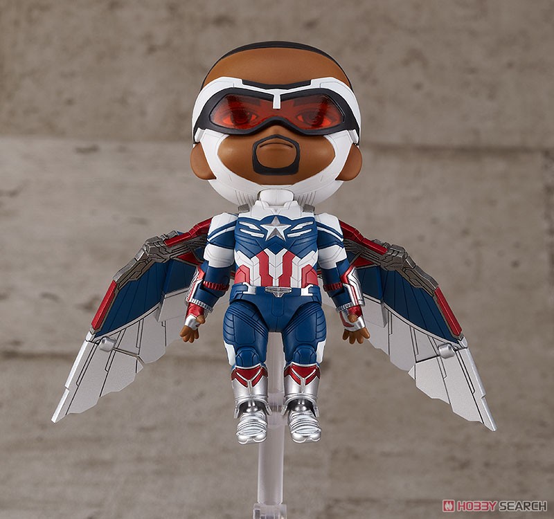 gsc 4580590124806 Nendoroid Captain America (Sam Wilson) Dx