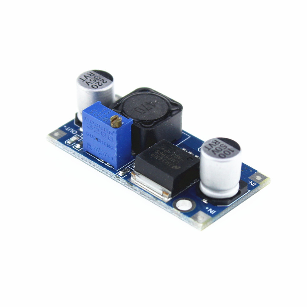 โมดูลเรกูเลเตอร์ แปลงไฟ 4-35V เป็น 1.25-35V LM2596S Module (3A) LM2596 DC-to-DC Step down Converter Module
